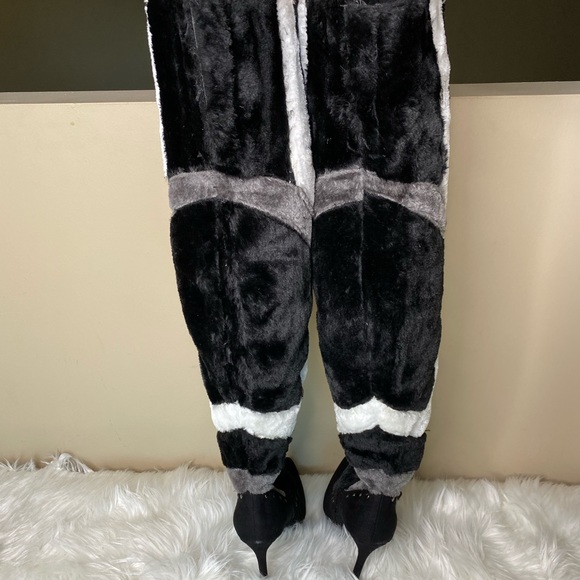 Unique Fur Winter Over the Knee Boots - Picture 12 of 16
